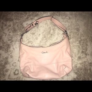 Authentic light pink Coach bag